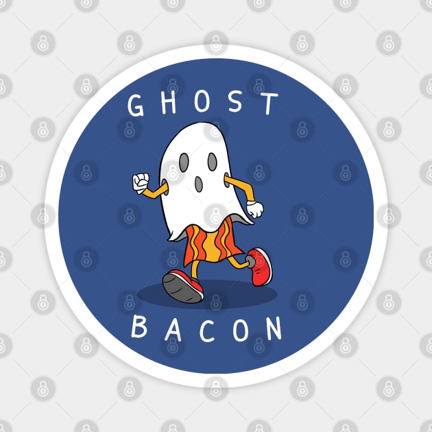 Ghost Bacon Magnet by AntoBlank